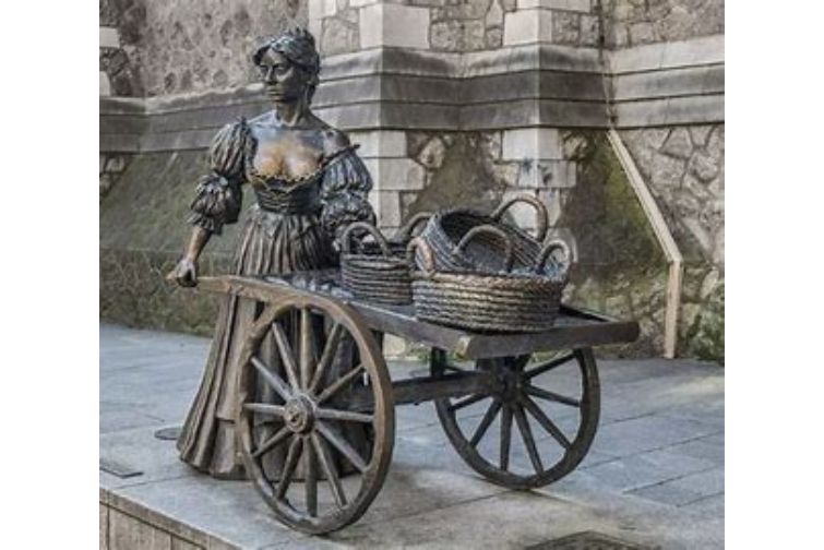 Ireland - Dublin Acts to Protect Molly Malone Statue, Folk Song Figure