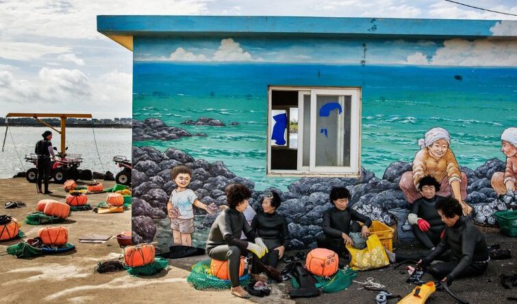 South Korea-Women Divers Evolved Traits to Survive in Frigid Water