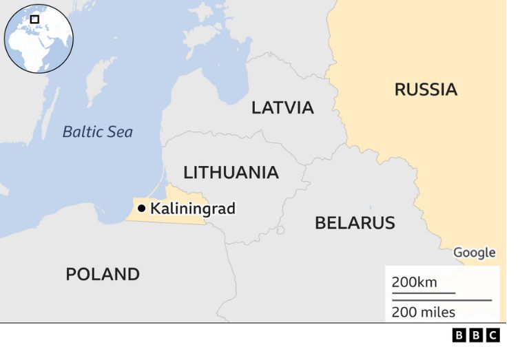 Kalingrad – Russia-Controlled “Island” in Lithuania – Moscow & Europe ...