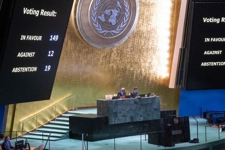 UN General Assembly Adopts Gaza Ceasefire Resolution by Overwhelming Majority