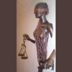 Where Is the Justice in This World? Song & Justitia Sculpture