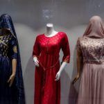 Female mannequins are seen in a shop window in Kabul, Afghanistan. One is headless, while the other two have their faces covered. Marco Di Lauro/Getty Images