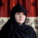 Khatera, 33, an Afghan police woman who was blinded after a gunmen attack in Ghazni province - REUTERS/Mohammad Ismail