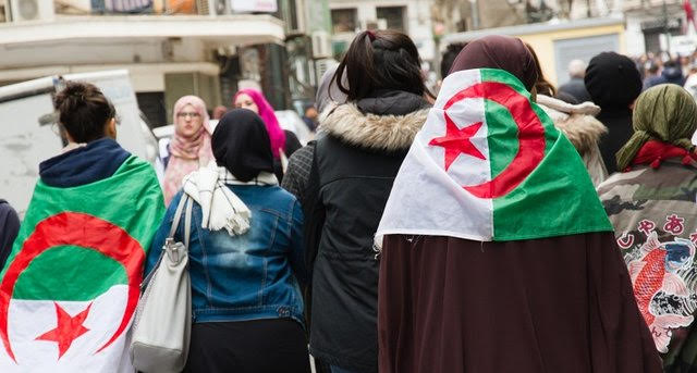 Since the start of the uprising, women have taken up an increasingly prominent role, demanding gender equality and abolition of the patriarchal Family Code. Photo: Saddek Hamlaoui / Shutterstock.com