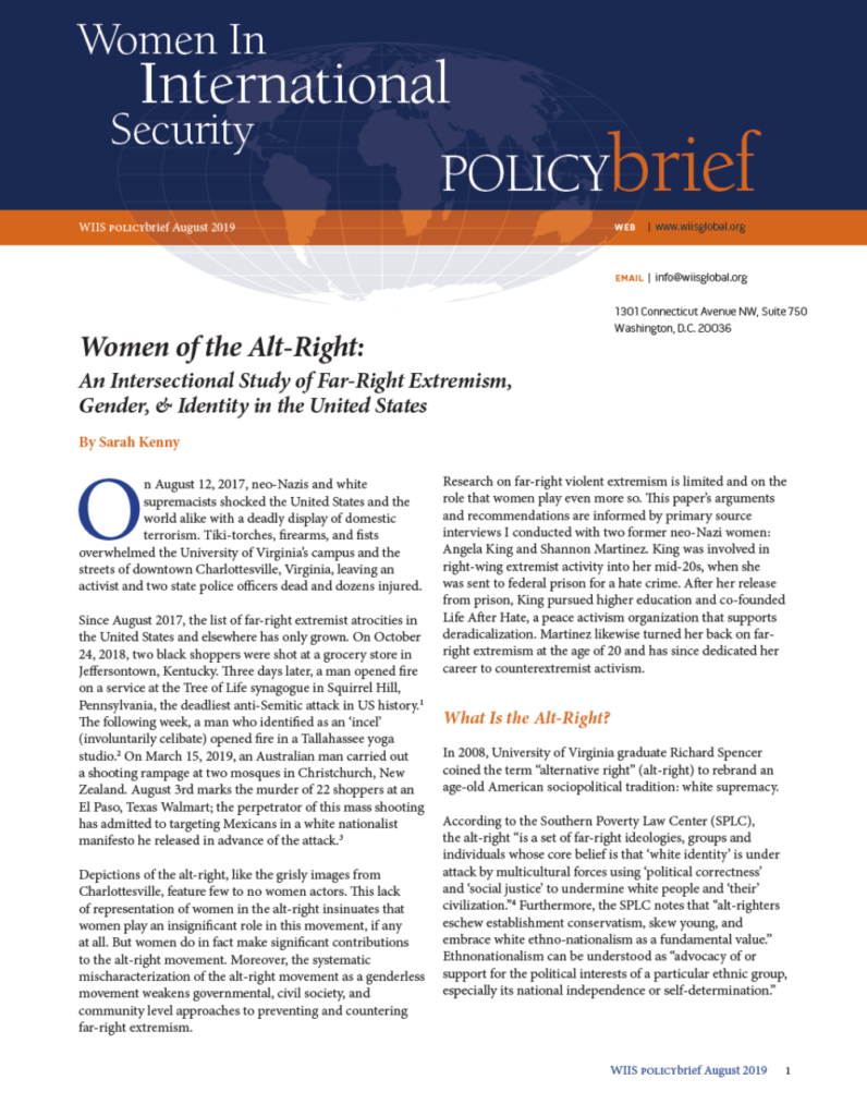 Intersectional Study of Far-Right Extremism, Gender, & Identity in the United States