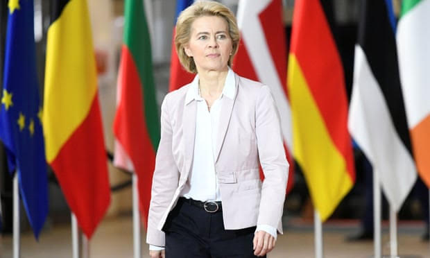 European Commission president-elect Ursula Von der Leyen is the first woman to head up the commission. Photograph: Piroschka van de Wouw/Reuters
