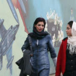 Young Iranian women in Tehran CREDIT: GETTY IMAGES