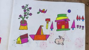 Kashmir - Rohingya Children, Now Refugees in Kashmir, Use Art to Brush Away Their Fears & Suffering
