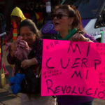 A demonstrator in a protest in Mexico City carries a poster that says, “My body my revolution.” The country is hosting a UN-organized Generation Equality Forum this week that is meant to speed up the rights agenda formulated by the Beijing women’s conference 26 years ago. But Mexico has severe problems protecting the lives of women in its own country. CREATIVE COMMONS
