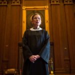 Supreme Court Justice Ruth Bader Ginsburg has died at 87. She became the second woman on the high court in 1993 and was a legal pioneer for gender equality. (Joyce Sohyun Lee, Elyse Samuels/The Washington Post)