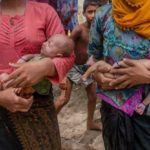 Rohingya Women with Babies