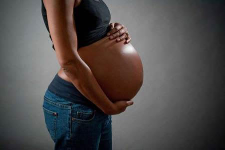 A pregnant woman. The Ecowas Court of Justice has fined Sierra Leone $10,000 for delaying defence in a case where human rights groups are challenging its ban in 2015 on pregnant school girls going back to school. The case resumes on June 25, 2019 in Abuja, Nigeria where the regional court sits. PHOTO | FILE | NATION MEDIA GROUP