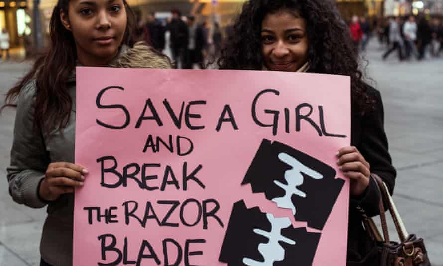 The report calls for policies that recognise the role of communities in eliminating FGM. Photograph: Pacific Press/LightRocket via Getty Images
