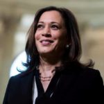 Kamala Harris: ‘I feel a very big sense of responsibility …I will be the first, but I will not be the last.’ Photograph: Tom Williams/CQ-Roll Call, Inc/Getty Images