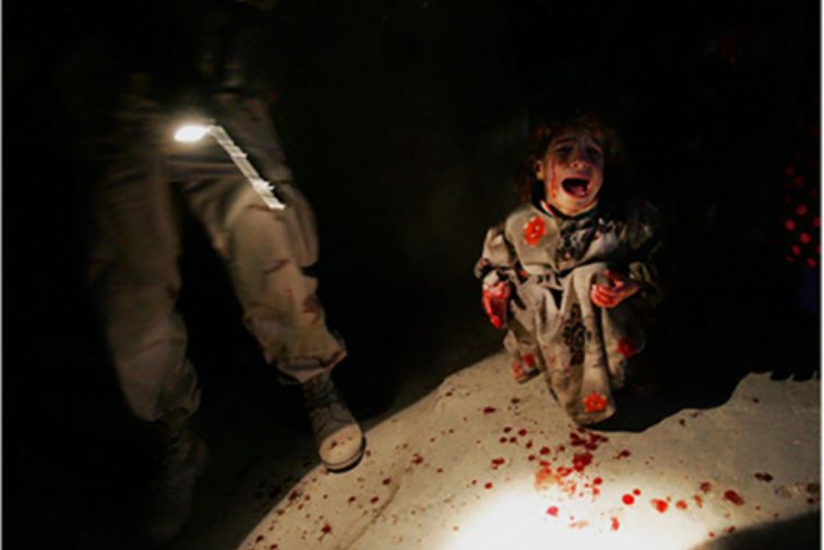 Men Make War: Women Want Peace! - Photo of Child Orphaned in Conflict