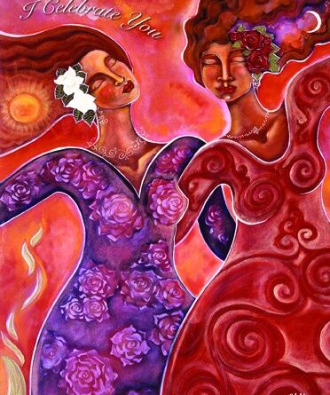 Woman to Woman - Art & Poem
